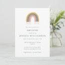 Search for boho rainbow baby shower invitations Minimalist