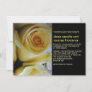 Search for yellow rose wedding invitations Summer