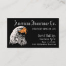 Search for patriotic business cards Bald eagle