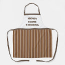 Search for brown stripe aprons For her