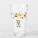 Search for fall wedding glasses Leaves