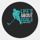Search for hockey life stickers Goals