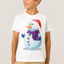Search for snowman kids tshirts Xmas