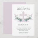 Search for pink christening invitations Greenery