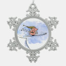 Search for jumping christmas tree decorations Skier