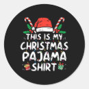 Search for pjs stickers Santa