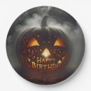 Search for jack o lantern plates Party