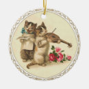 Search for vintage cat christmas tree decorations Kitties