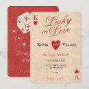Search for casino wedding invitations Lucky in love