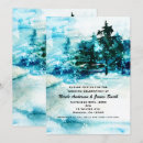 Search for snowy wedding invitations Rustic