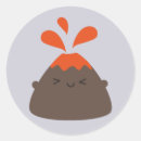 Search for cute volcano stickers Happy