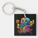 Search for rainbow bird key rings Abstract