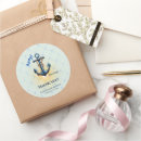 Search for nautical anchor baby shower stickers Elegant