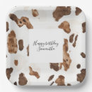 Search for brown cow paper plates Farm