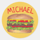Search for hamburgers stickers Cheeseburger