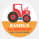 Search for red truck stickers Baby shower