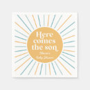 Search for boho baby shower napkins Retro