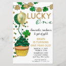 Search for st pattys day invitations lucky one
