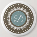 Search for brown monogram badges Modern