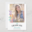 Search for pastel graduation invitations Typography