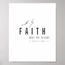 Search for walk by faith posters Inspirational
