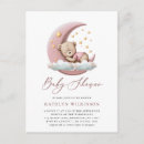 Search for moon baby girl shower invitations Pink