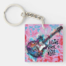 Search for rock n roll key rings Electric