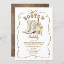 Search for boots and bubbly bridal shower invitations Boho