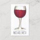 Search for wine glass business cards Vineyard