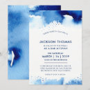 Search for watercolor bar bat mitzvah invitations Simple
