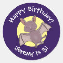 Search for bat illustration stickers Cute