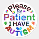 Search for autistic children stickers Be kind