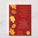 Search for birthday thanksgiving invitations Foliage