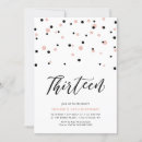 Search for rose gold geometric invitations Black
