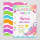 Search for waterslide invitations Water slide bash