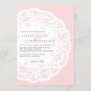 Search for laces invitations Doily