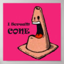 Search for funny ice cream posters Cone