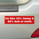 Search for joke bumper stickers Funny