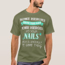 Search for funny nail tech tshirts Dad