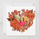 Search for heart shaped frame postcards Red