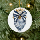 Search for toile christmas tree decorations Floral