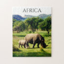 Search for rhino puzzles Africa