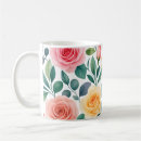 Search for botanical flowers mugs Floral design