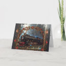 Search for train christmas cards Victorian