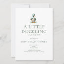 Search for duckling invitations Minimalist