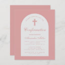 Search for rose confirmation invitations Cross