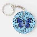 Search for butterfly collage key rings Blue