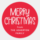 Search for name stickers Merry christmas