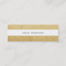 Search for sparkle mini business cards gold