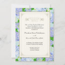 Search for hydrangea rehearsal dinner invitations Vintage
